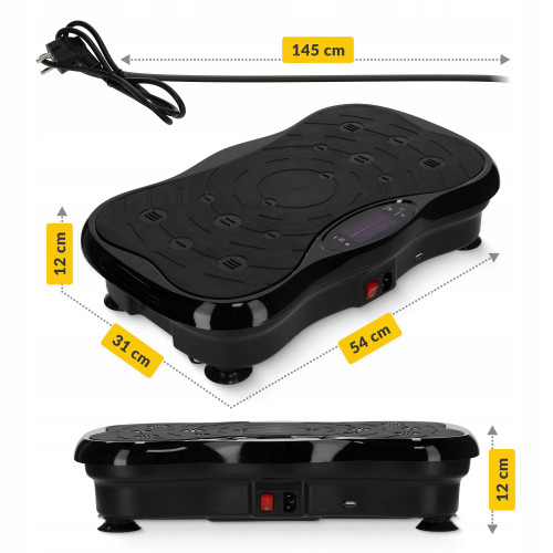 Вибрационная платформа  4FIZJO Ultra+ Black - фото №7